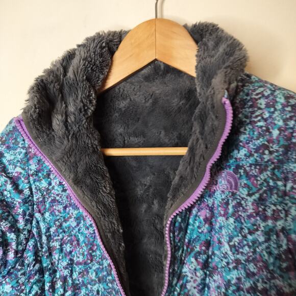 The North Face Jacket Reversible Mossbud Swirl Fleece - Picture 9 of 12